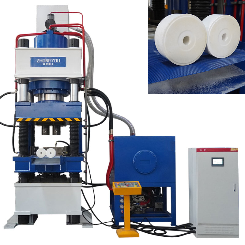 Salt Brick Machine: One Output, Two Circular Shapes