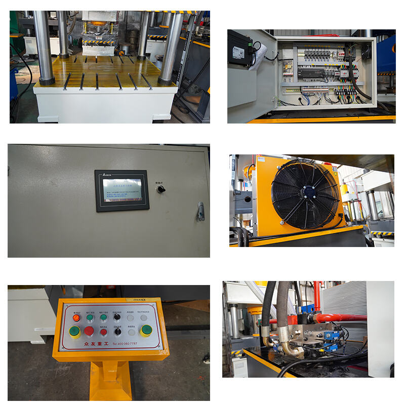 Bulletproof insert plate hot press molding hydraulic press33.jpg