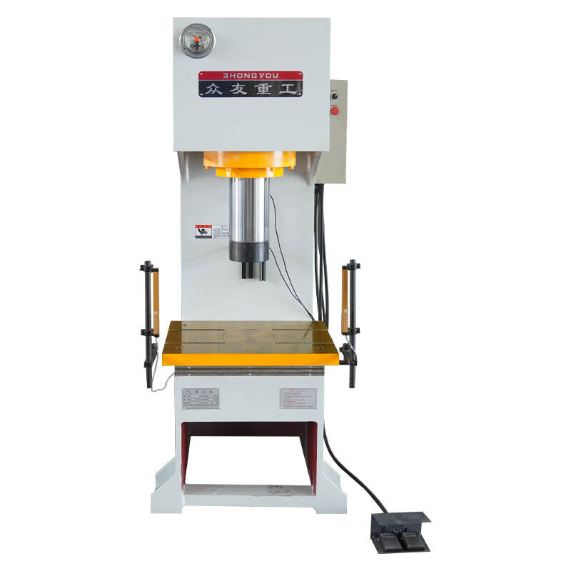 100 tons single arm hydraulic presses metal calibration presses (5).jpg