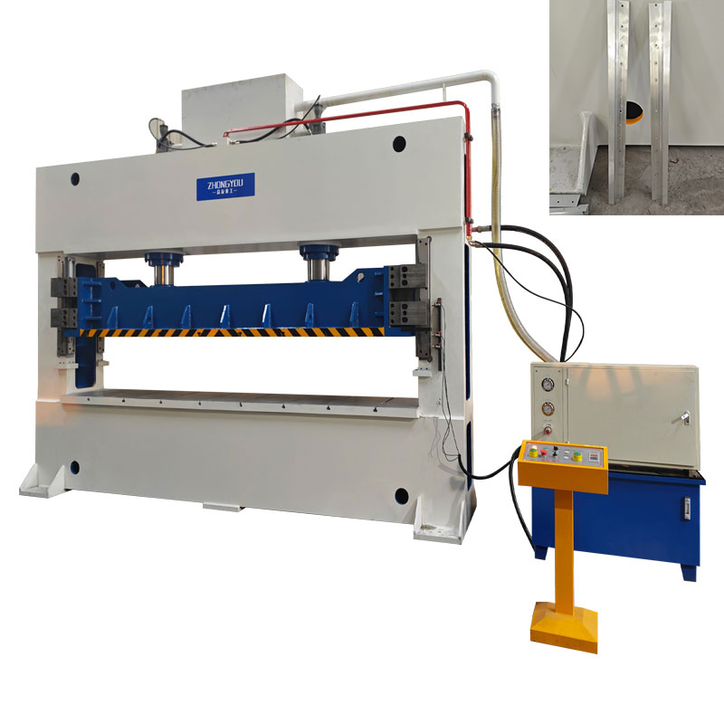 200-ton frame hydraulic press for punching rivets in automotive parts