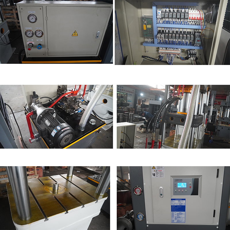 200 tons four-column hydraulic press Casting one-piece hydraulic pressure machine (1).png