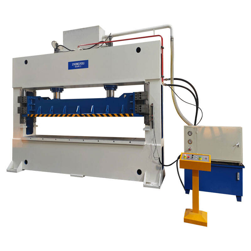 200-ton frame hydraulic press for punching rivets in automotive parts