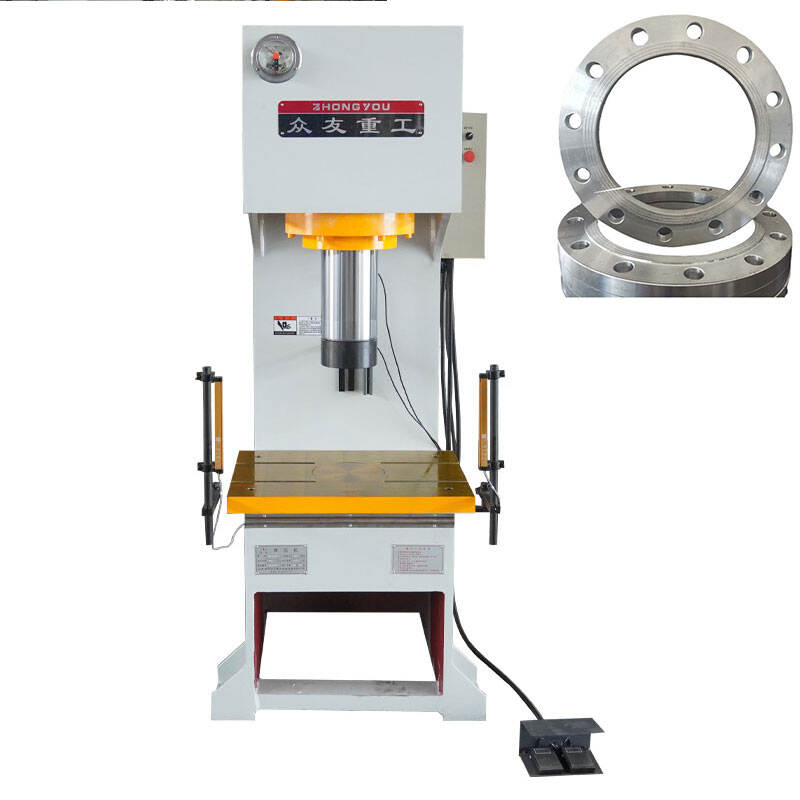 100t  c frame hydraulic press