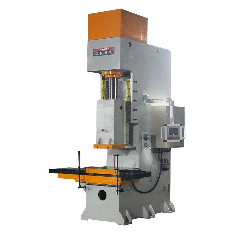 100-ton hydraulic press punch