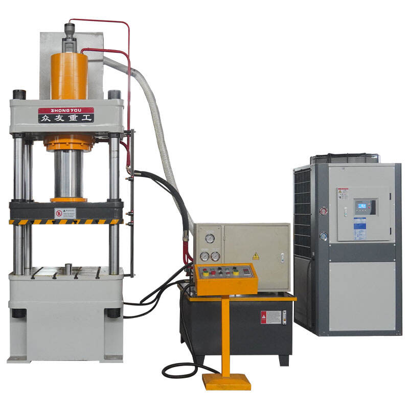 200 Tonnen Viersäulen-Hydraulikpresse Guss-Einsatzstück hydraulische Pressmaschine