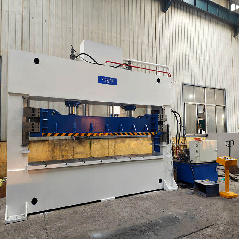 200-ton frame hydraulic press for punching rivets in automotive parts