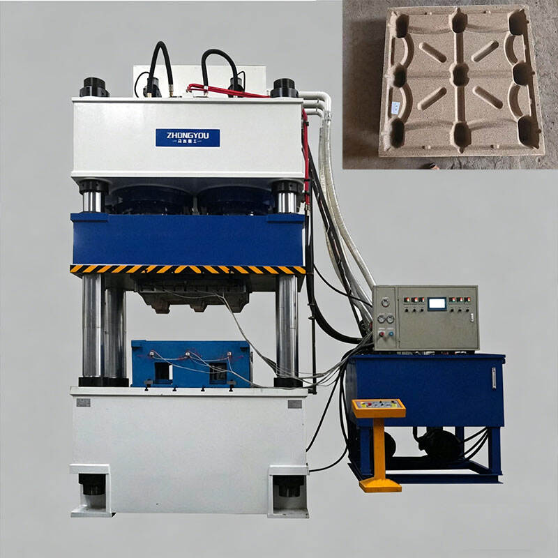 қыздырып қысу арқылы ұнтақталған ағаш үгіндісін паллет жасау машинасы