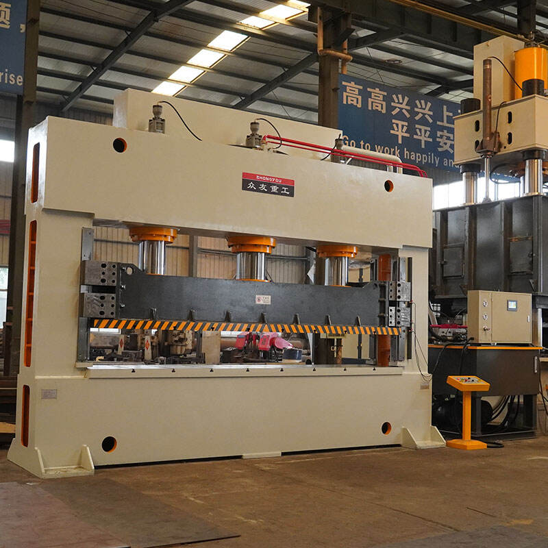 630 ton hydraulické tlačné tlače rámového typu na plechové listy