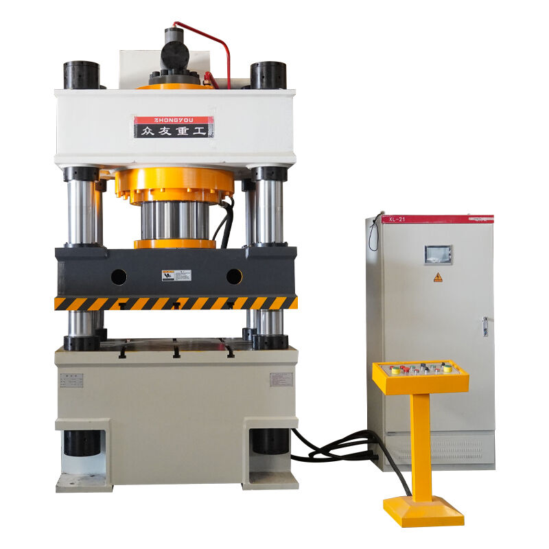 Custom 500-Ton Four-Column Hydraulic Press