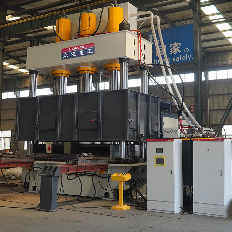 1200t Schwerlast-Hydraulikpresse Viersäulen-Pressmaschine