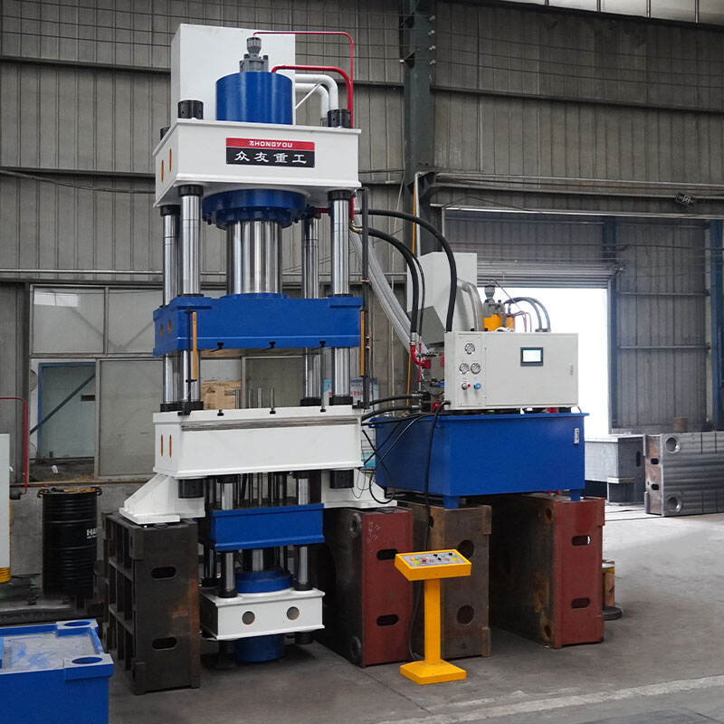 500-ton Gas Storage Tank Head Stretching Machine