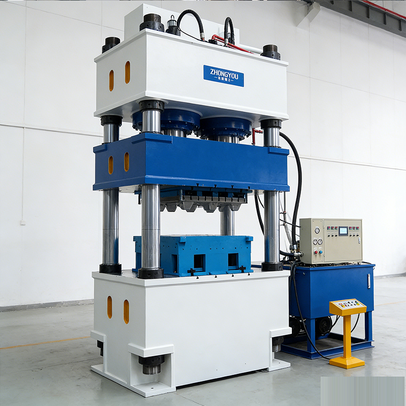 prensa Hidráulica de 1600 T para Bandejas de Fibra Vegetal