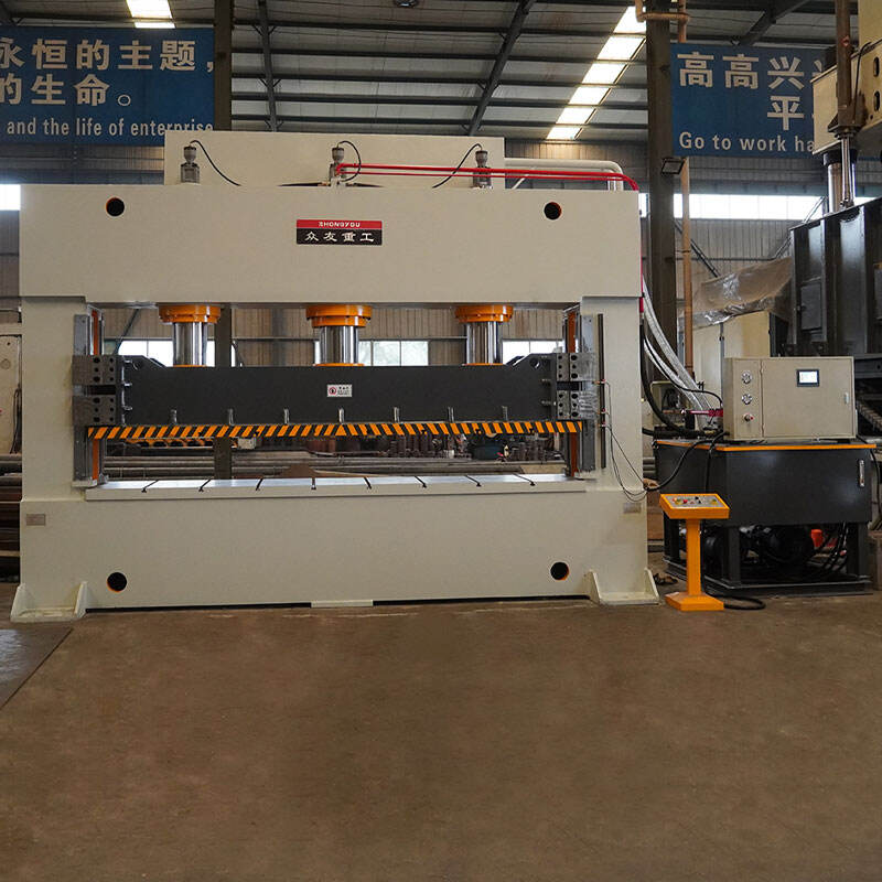 630 ton hydraulické tlačné tlače rámového typu na plechové listy