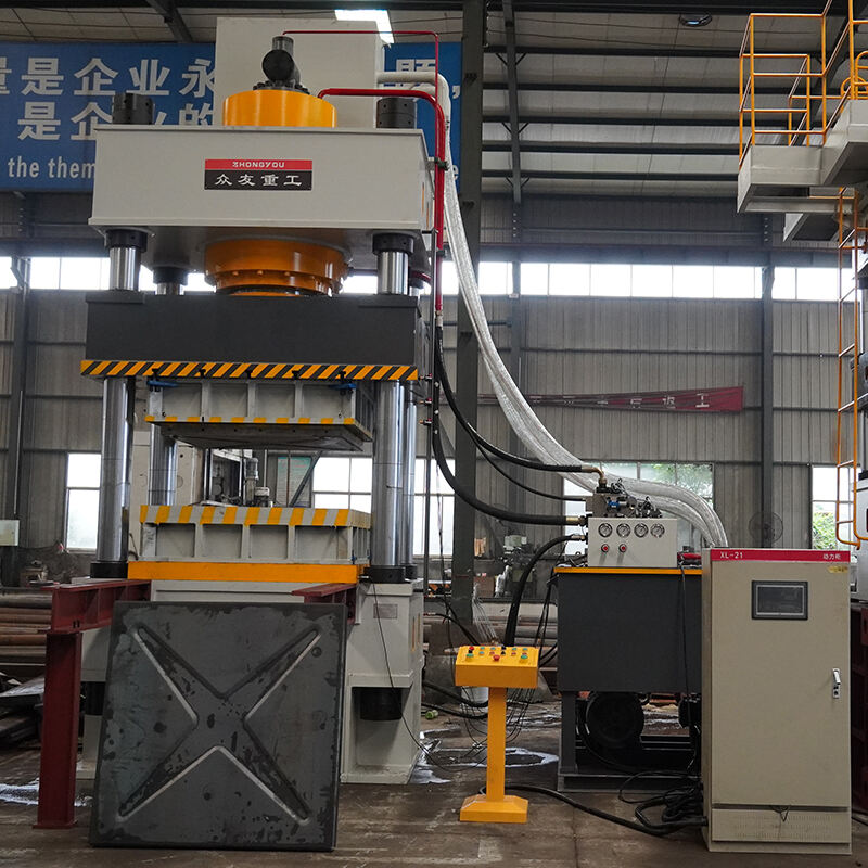 800-Ton Custom Hydraulic Press for Steel Plate Water Tank Forming