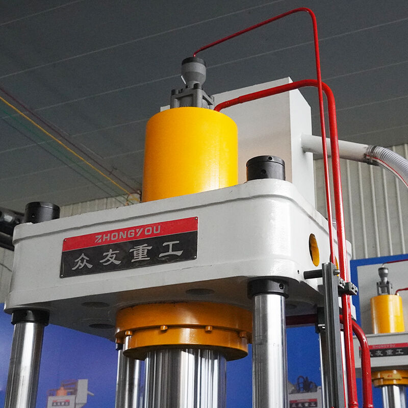 200-ton hydraulic press for automotive air conditioning compressor component