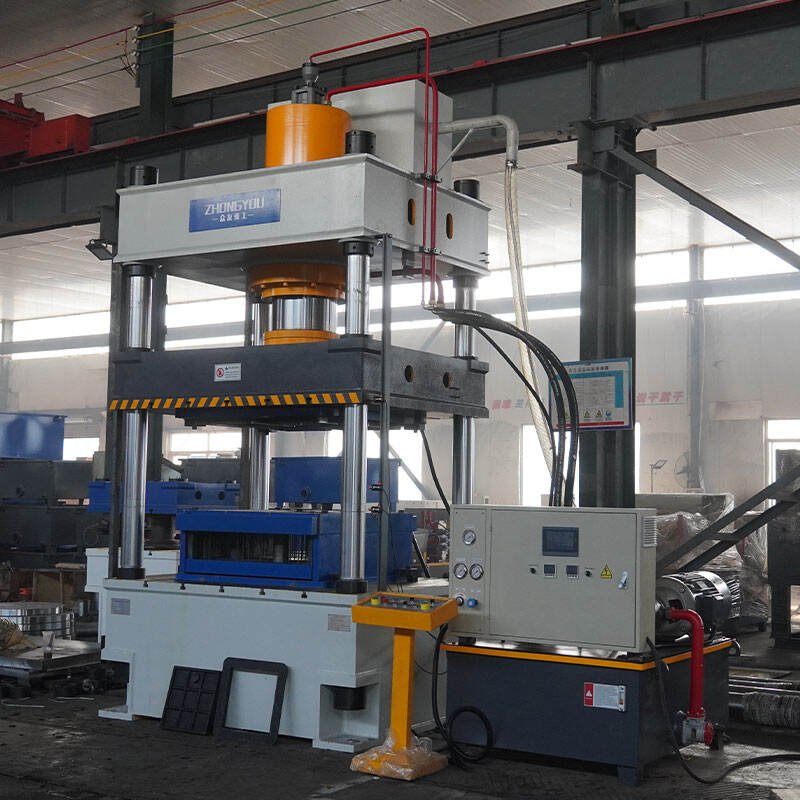 SMC resin manhole cover hot hydraulic press machine 