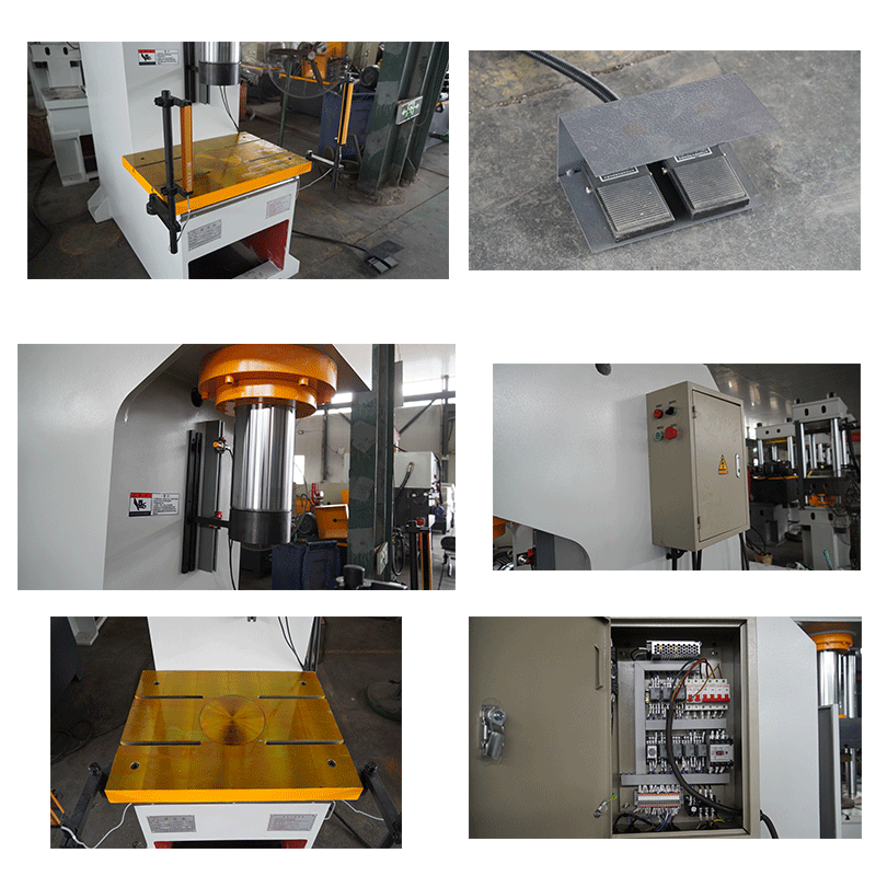 100 tons single arm hydraulic presses metal calibration presses (.png