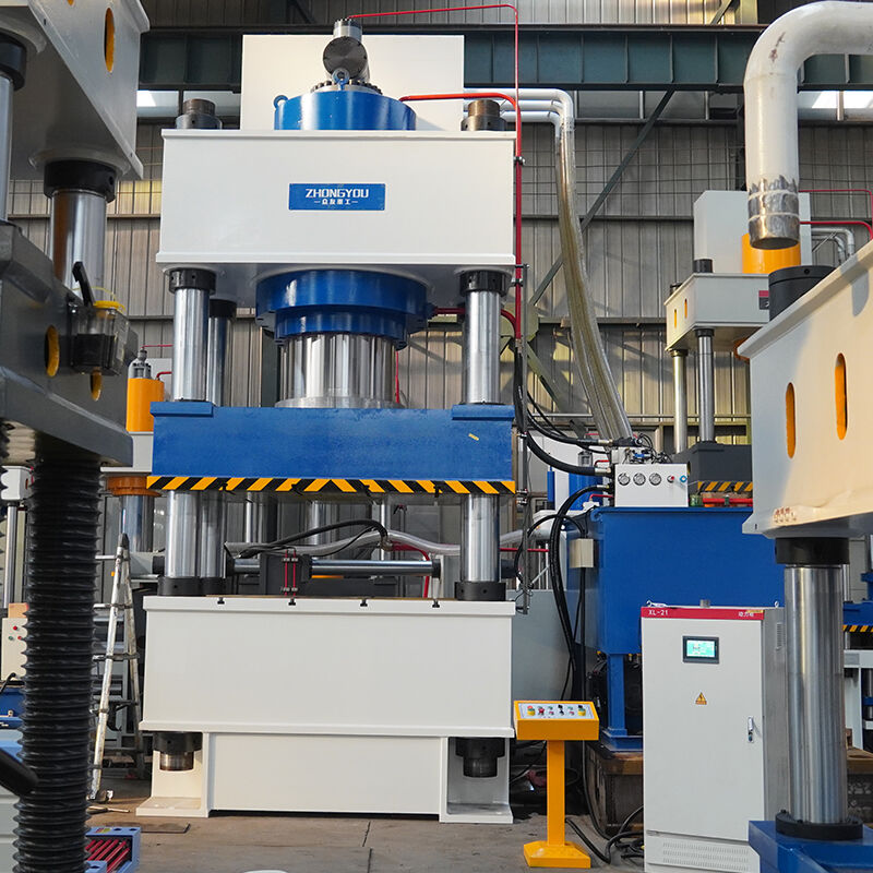 prensa Hidráulica de Formação de Tijolos Refratários de 1500 Toneladas