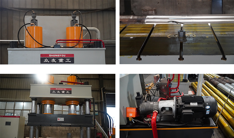 Hydraulic press for molded rubber saddle pads222.png