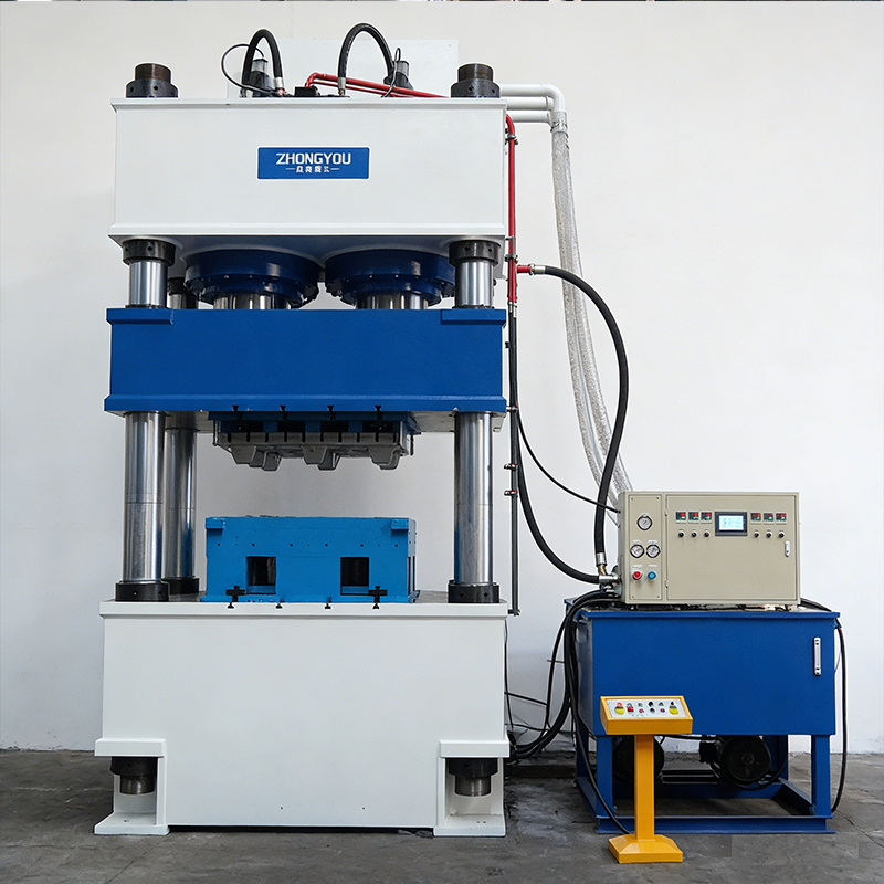 prensa Hidráulica de 1600 T para Bandejas de Fibra Vegetal