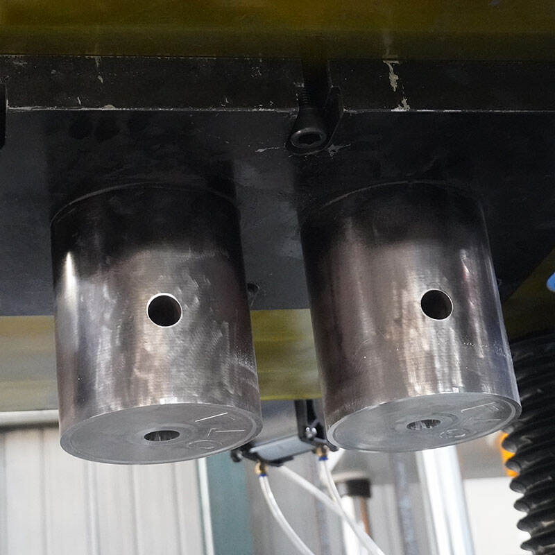 Salt Brick Machine: One Output, Two Circular Shapes