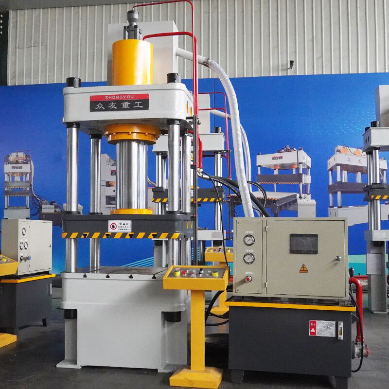 200-ton hydraulic press for automotive air conditioning compressor component