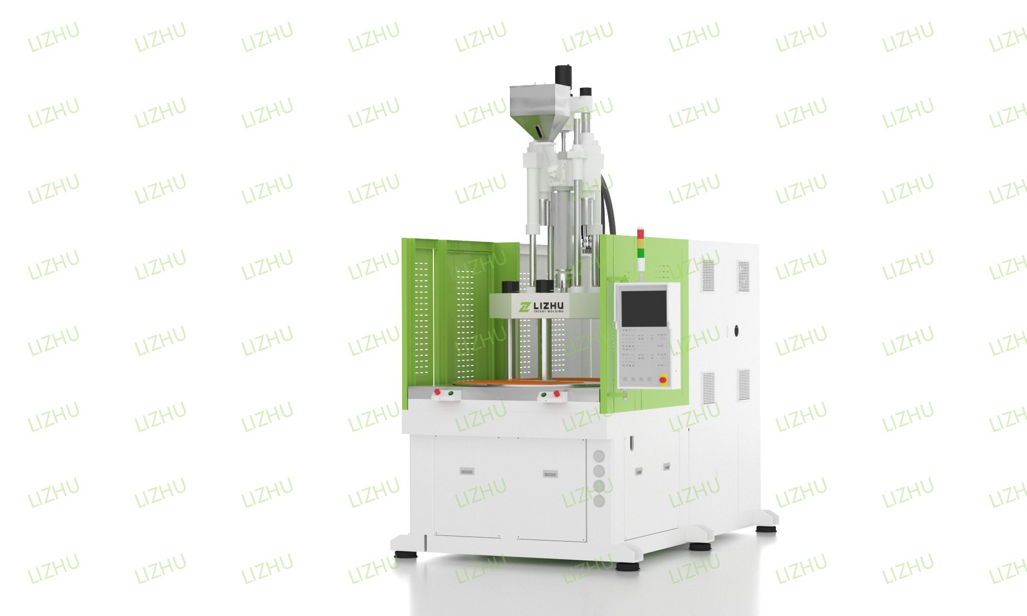 vertical molding machine with low base rotary table vertical injection molding machine