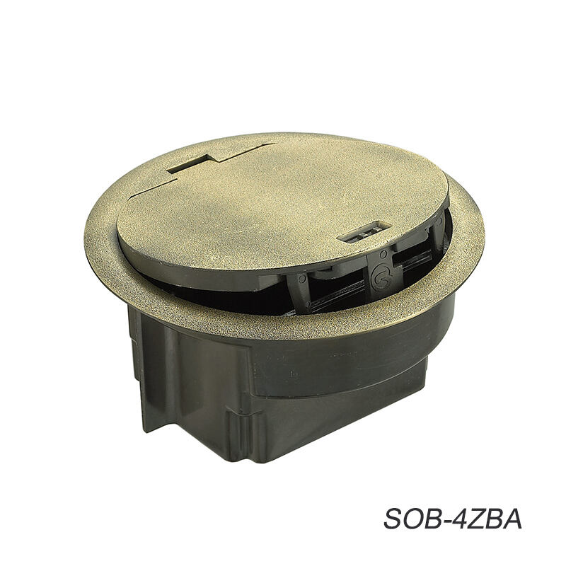 SOB-4ZBA Series IP65 Waterproof Floor Outlet Boxes