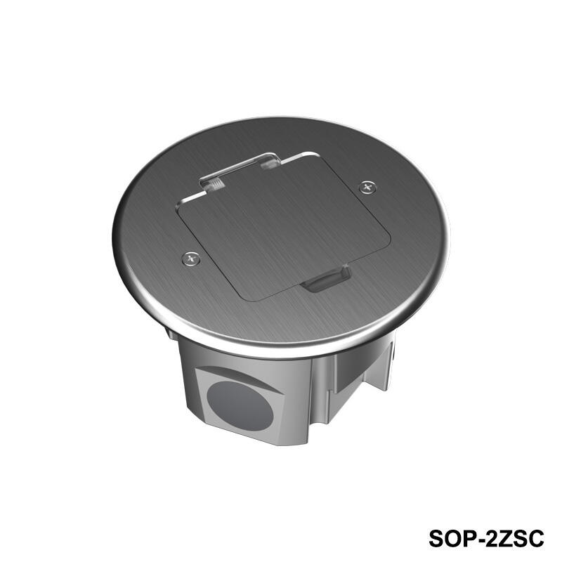 SOP-2 Series Flip-up Mini Floor Socket