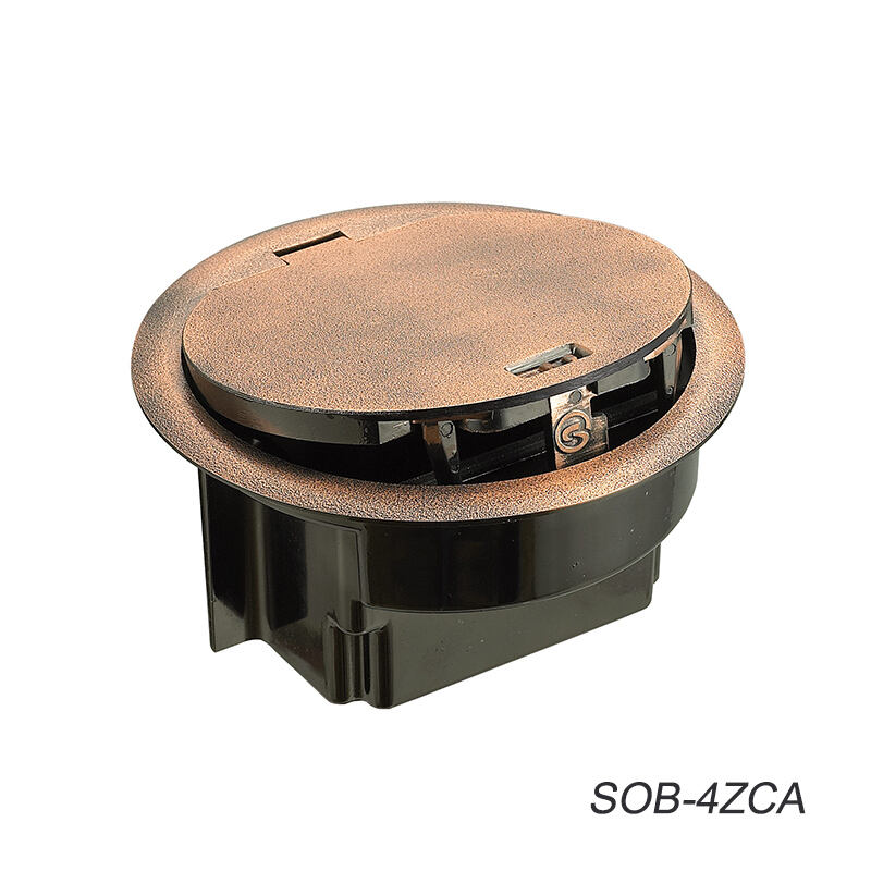 SOB-4ZCA Series IP65 Waterproof Floor Outlet Boxes