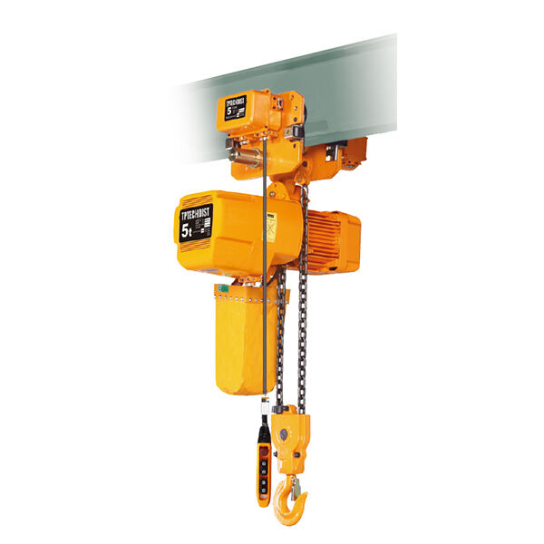 Electric Chain Hoist with friction clutch & Trolley Set