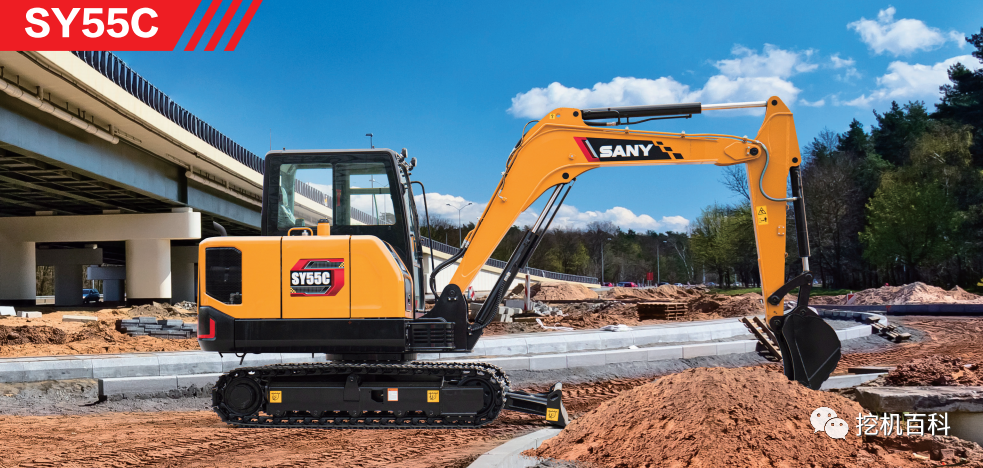 SANY SY55C Classic inheritance, brand new upgrade