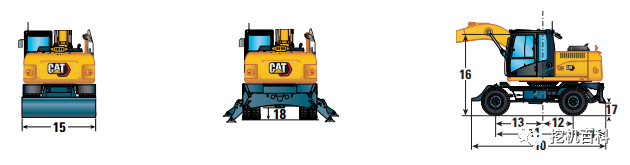 CAT M315GC Classic inheritance, brand new upgrade