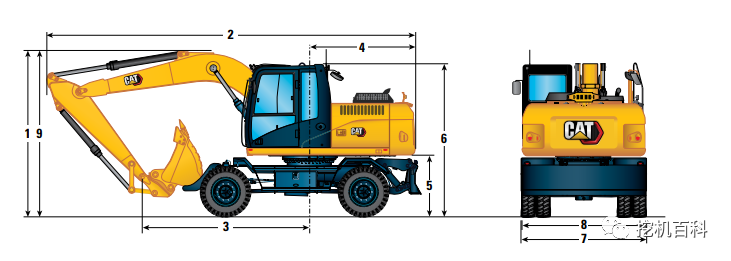 CAT M315GC Classic inheritance, brand new upgrade