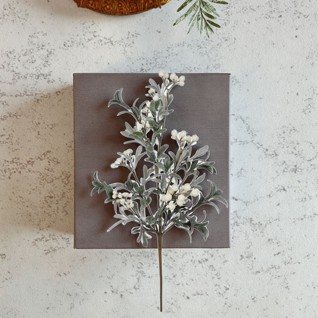 ramos de Pinheiro Artificial de 20cm para Decoração de Natal