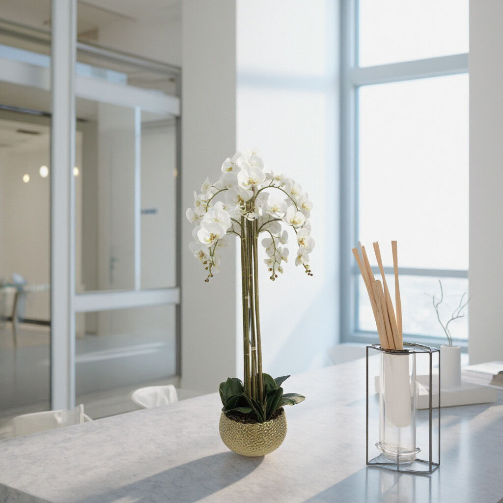 High End Artificial Orchid Decoration