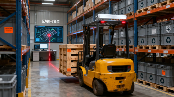 RFID+RTLS ile forkliftli depo akıllı yönetimi