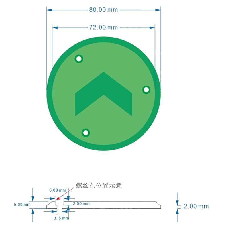 TAG-915-8520 UHF RFID Çimento Altı Etiketi