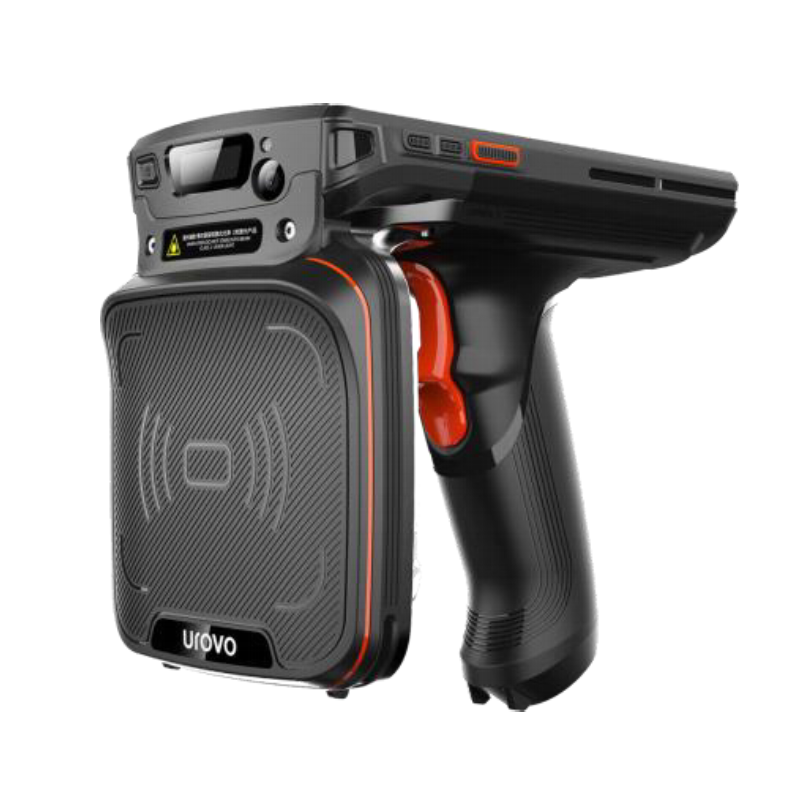 Taşınabilir ultra yüksek frekanslı (UHF) RFID el tipi okuyucu