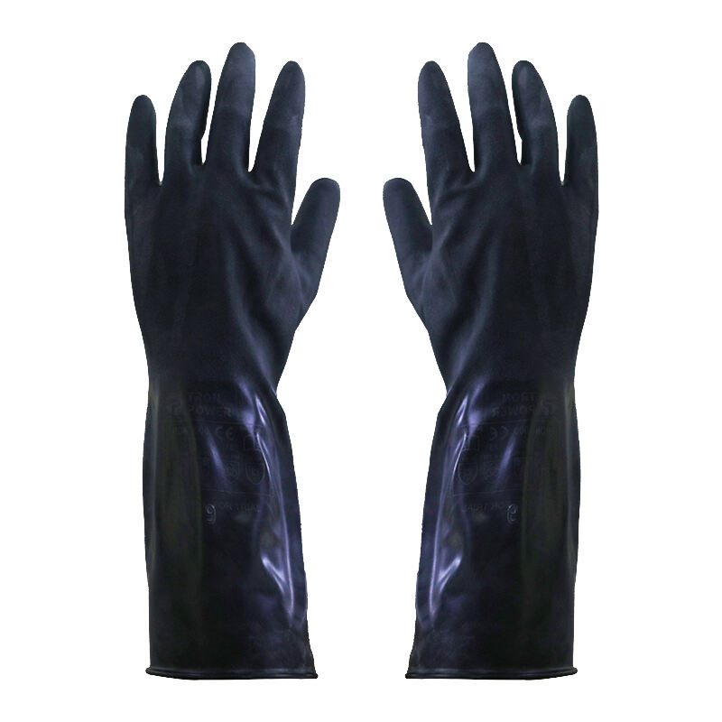 Luvas Químicas Resistentes TRON 1000 Buty Resistente a Cetonas, Ésteres, Ácidos Alta Vedação, Flexível