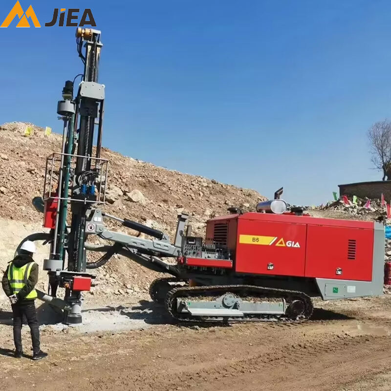 B6 Top Hammer Drilling Rig DTH Boring Machine Manufacturers