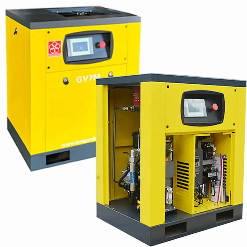 GV7M 11kw 1m³/min 0.8mpa Compresor industrial cu tehnologie de aer pentru industrie