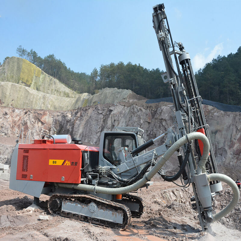 Paviršiaus gręžimo įrenginys DTH Top Hammer Rock Drills B8