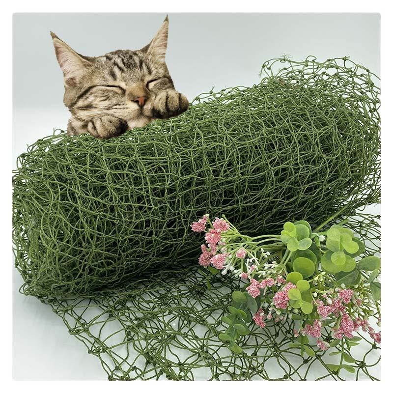 Vente chaude Filet de sécurité robuste pour chat, filet lourd pour protéger le balcon et les escaliers