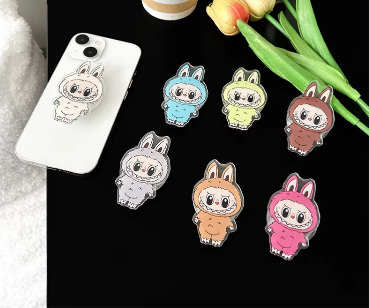 Vyrobitelný držák na telefon | Individuální roztomilý anime akrylátový magnetický držák na telefon | OEM/ODM