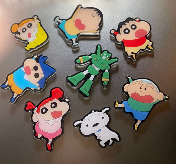 Vyroba na zakázku a výroba vlastních ledničkových magnetů | Míčí individuální akrylátové magnety ve formě kresebných postav | Výroba dle objednávky OEM/ODM