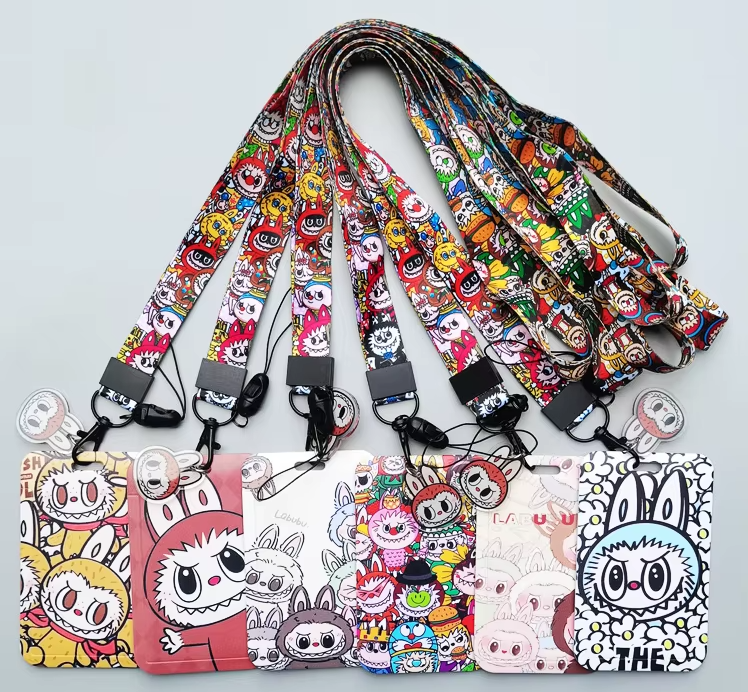 Výrobce na míru řemínků | Potiskované řemínky z polyesteru s motivy animovaných postav s logem vytištěným tepelnou technikou | OEM/ODM