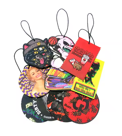 Vůní karty pro osobní automobilové deodoranty - individuální vonné karty s obalovým balíčkem