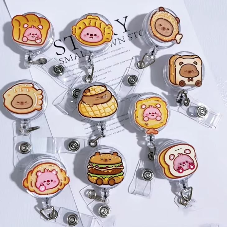 Vlastní odznakové pásky - Osobně upravitelný vysouvací držák průkazu pro zdravotní sestry a kanceláře