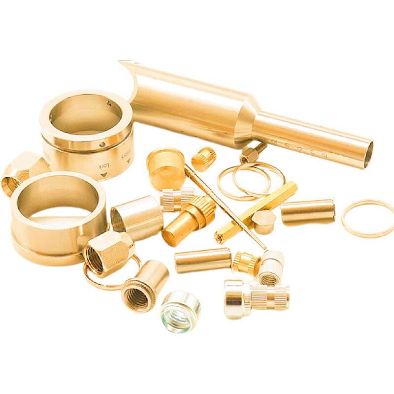 Qualified factory milling turning parts Brass steel 5-axis CNC machining services